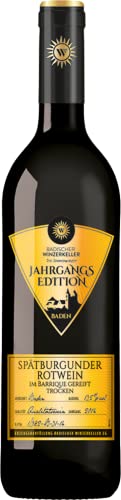 Sonnenwinzer Jahrgangs-Edition Spätburgunder Rotwein im Barrique gereift Qualitätswein Trocken (0,75 L) Cover