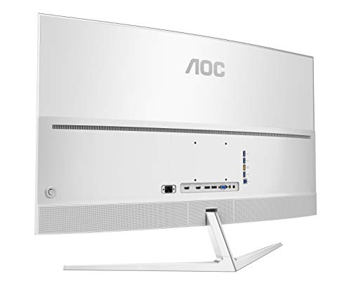 Image of AOC C4008VU8 40 inch /101.6 cms 3840x2160 Pixels Curved LED Monitor 4K (White)