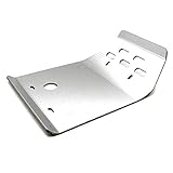 YUANYE バイク用 エンジンガード エンジンカバー プロテクター 保護 スキッドプレート ステンレス鋼 カスタム 傷防止 車種専用設計 Yamaha Serow XT250 Tricker XG250 全年式対応 (シルバー)