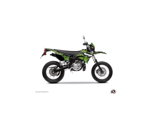 Kit déco 50cc Predator haute résistance MBK X-Limit noir vert