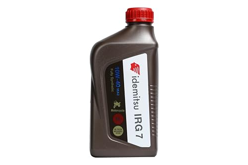 Image of Idemitsu IRG7 10W-40 MA2 Fully Synthetic Engine Oil for Bikes (1L)