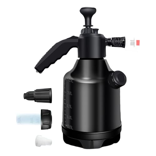 Schaumsprüher mit Pumpe, 3 Liter Druckbehälter für Schaum, Zerstäuber für Bad, Garten, Toilette, Wohnzimmer, Garage, Haus, Landwirtschaft