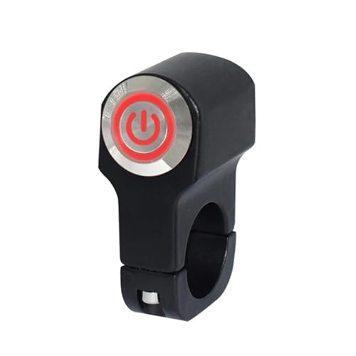 Interruptor de moto estanco de 25mm con boton on off para luces antiniebla 5