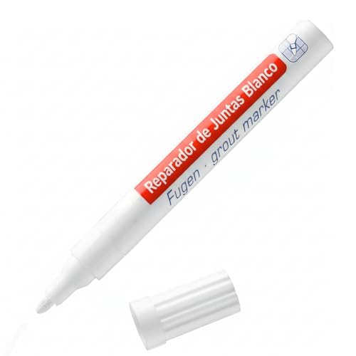 CABLEPELADO - Masilla Rellenadora de Juntas para Azulejos | Sellador Antimoho Impermeable para Baño y Cocina | Reparación Rápida de Grietas | Color Blanco