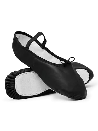 Theatricals Adult Economy Leather Full Sole Ballet Shoes4