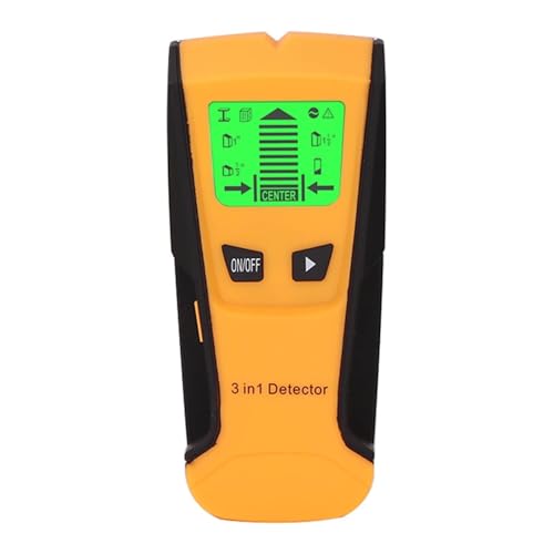 Detectores de metales Detector de Metales de pared 3 en 1, búsqueda profesional de profundidad, postes de madera y Metal, detección de cable de voltaje CA, escáner de pared, buscador de cajas eléctric