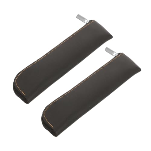 Healvian 2 Piezas Bolsa Protectora para Bolígrafos de Insulina Estuche Portátil Aislado Resistente de PU Cuero para Organizador Compacto para Suministros Diabéticos para y Uso Diario