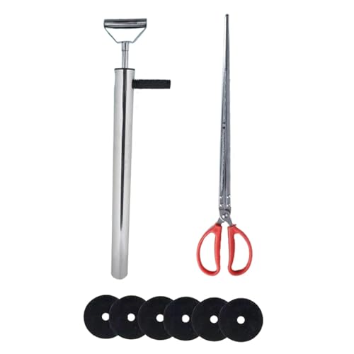 ステンレススチールエビポンプと多機能クリップシザートング釣り道具セット アウトドアシーフード収穫用