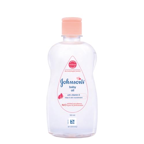 Image of Johnson's Baby Oil with Vitamin E, 50ml