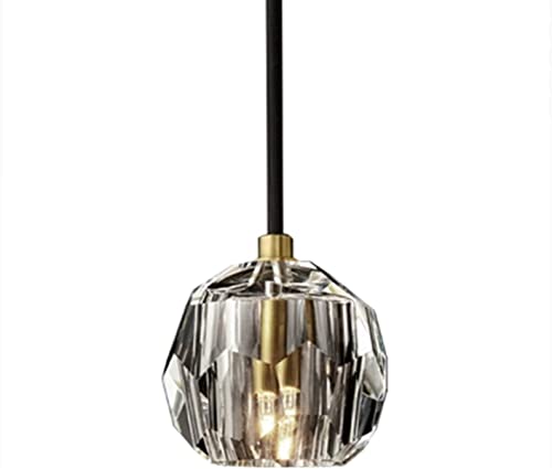 Lustre moderne en cristal suspendu pour l'ambiance d'un bar ou restaurant