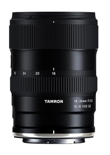 Tamron 16-30mm F/2.8 Di III VXD G2 for Sony E-Mount Full Frame and APS-C Mirrorless Cameras