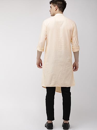 Image of The Indian Garage Co Men's Cotton Regular Fit Regular Kurta