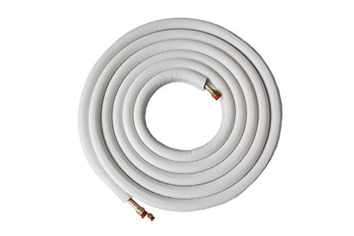 Other Insulated Copper Line Set for Mini Split A/C (25 feet line Set - 1/4 Liquid & 1/2 Suction)