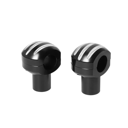 Riser de guidon moto 25mm noir universel pour rehausser le poste de pilotage
