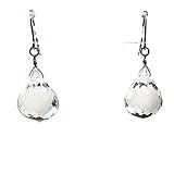 【Rvaru】 K18 本水晶 ドロップ ブリオレットカット フックピアス クリスタル クォーツ K18YG 18金イエローゴールド アメリカン 4月 誕生石 天然石 イヤリング チャーム 【Rvaru】 K18 本水晶 ドロップ ブリオレットカット フックピアス クリスタル クォーツ K18YG 18金イエローゴールド アメリカン 4月 誕生石 天然石 イヤリング チャーム