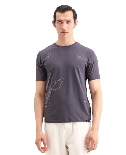 Image of Rare Rabbit Regular fit Plain t-Shirt