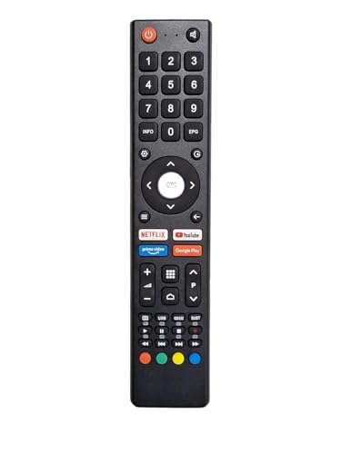 Image of Compatible for BPL Tv Remote Control Suitable for Smart Android 4k LED UHD HD bpl Television with OTT Hotkeys Without Voice Command (Please Match Old Remote Before Order).