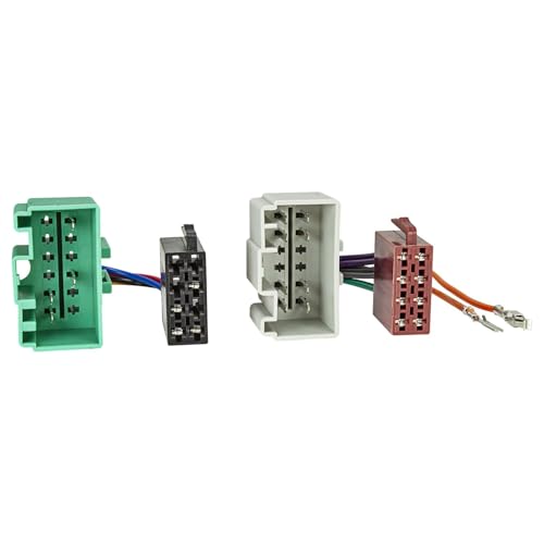 tomzz Audio 7056-001 Câble Adaptateur Radio Compatible avec Volvo S40 V40 S60 S70 V70 C70 S80 XC70 à partir de 2000 à la Norme 16 pôles ISO