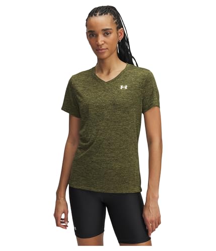 Image of Under Armour Women's Tech Twist V Neck Short Sleeve T-Shirt