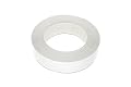 7/8 Inches (22mm) Pearlised White Melamine Edge Banding, Pre-Glued Veneer Tape - 25 Foot (7.5 Meter) Roll - Iron-On for Easy DIY Application - Will Cover The Edge of a Standard MDF Panel