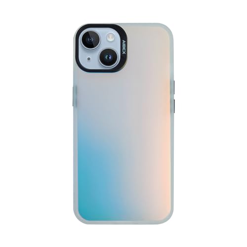 Image of AIBEX Glaze Series Compatilble with for Apple iPhone 14 Plus Slim Full-Body Stylish Protective Polycarbonate Case with Built-in Screen Protector for Apple iPhone 14 White