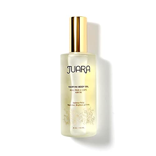 JUARA – Kartini Body Oil | Deluxe Hydration for Skin, Hands, Feet, Hair | Lightweight Formula | Moisturizing Treatment | Dry Skin Therapy | Paraben and Sulfate Free | 4 oz (Kartini)