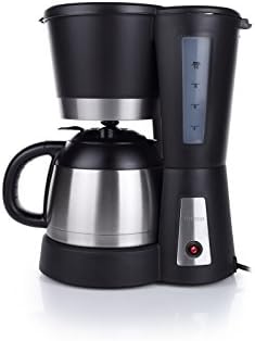 Tristar CM-1234 – Cafetera con jarra en acero inoxidable y capacidad para 1 litro, para hasta 10 tazas de café, 800 W, filtro extraíble, elemento antigoteo Tristar CM-1234 – Cafetera con jarra en acero inoxidable y capacidad para 1 litro, para hasta 10 tazas de café, 800 W, filtro extraíble, elemento antigoteo