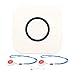 VBESTLIFE Cercapersone Wireless per Operatori Sanitari, 1 per 2 Pulsante di Chiamata Wireless di Allerta per Infermiere per Casa, Paziente Ospedaliero, Anziano, Greeter immagine