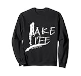 Photo Gallery il logo unsalted lake life felpa Photo Gallery il logo unsalted lake life felpa