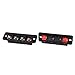 uxcell 10PCS 4 Way Push Release Connector Stereo Speaker Terminal Strip Block