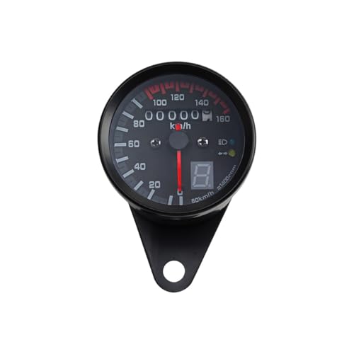 Tachymètre universel pour moto avec double odomètre et écran LCD rétroéclairé