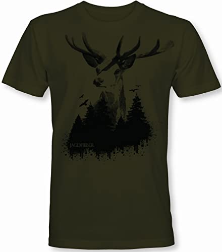 Revieraufsicht Hirsch Jäger Kostüm Herren Damen Kinder – Lustiges Langarmshirt Mit Hirsch Motiv