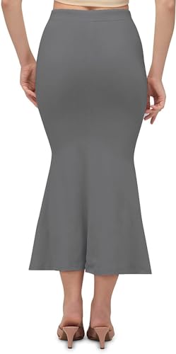 Image of Women's Perfect Curvy Look Saree Shapewear (Fish Baby Pink 2XL S90)