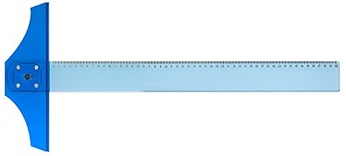 SG Education AR 32260 TSPLAS60 T-Square, A2, acrílico, 60 cm, azul stk Cover