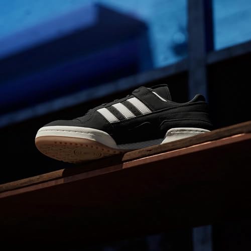 Image of adidas Originals Men's Forum Low Cl Basketball Shoes, Black, 10
