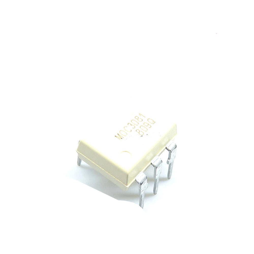 10pcs/lot MOC3081 DIP6 Triode and SCR Output optocoupler 800V
