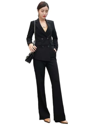 Costume d'affaires confortable avec poches ensemble veste et pantalon pour le bureau