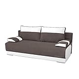 wohnzimmer couch weiß grau Länge: 196 cm, Breite: 92 cm, Höhe: 85 cm, Liegefläche: 196x140 cm