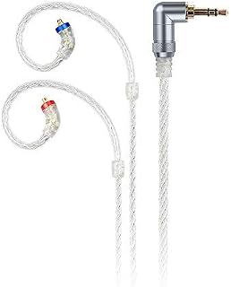 FiiO LC-3.5BS 45CM Short Cable High-Purity Copper-Plated Silver Standard MMCX 3.5mm Connector Headphones for Shure SE215 SE315 SE846 SE535 SE425/JVC/FiiO FH5 