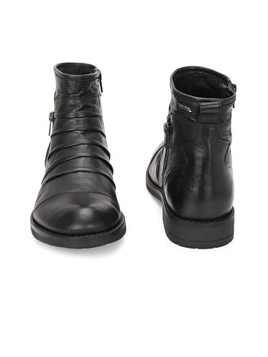 Image of Delize men's Black Biker boots 90431