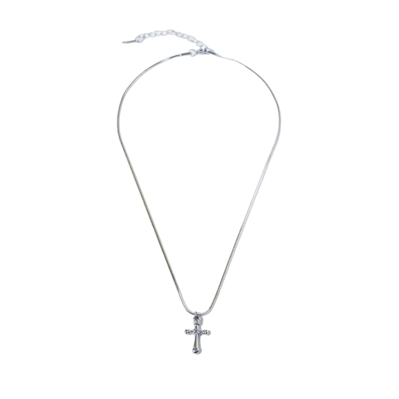 Salty Logos Cross Necklace for Women & Girls | Pendant Neck Chain | Modern Design | Fancy & Stylish Accessories | Aesthetic Jewellery | Diwali, Birthday, Anniversary & Special Occassion Gift | Everyday Wear Jewelry (B0CTKKW88R) Amazon Price History, Amazon Price Tracker