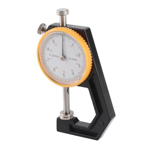 Huairdum Medidor de Diámetro de Cuentas, Herramienta de Medición del Espesor de Perlas, Calibrador de Joyería con Pantalla de Escala Clara, Ideal para Joyería, Manualidades y Fabricantes, 0-20 Mm