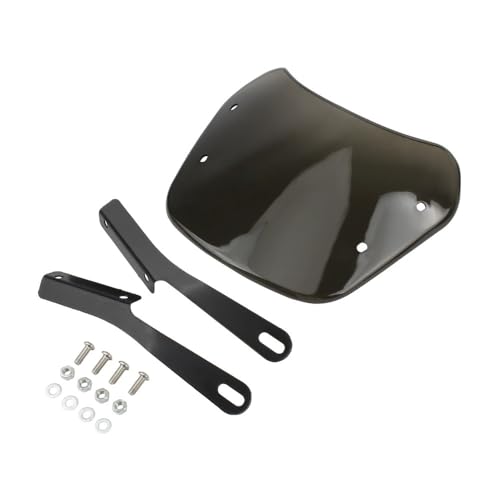 Pare-brise NAVi anti-vent et fatigue pour phare moto 5-7 pouces
