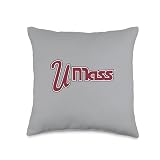 UMass Minutemen | Official Licensed NCAA Merch | UMASVIN1002 Throw Pillow