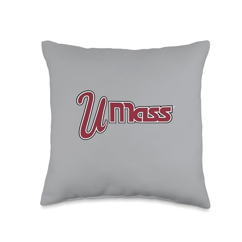 UMass Minutemen | Official Licensed NCAA Merch | UMASVIN1002 Throw Pillow