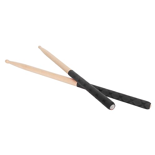 Baquetas Pongnas de madera de maple ligeras con agarre ergonómico y diseño X Pattern para batería miniatura 5