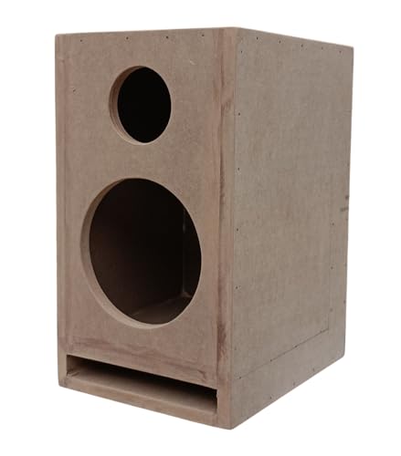 Image of 14.5 MM 6.5 in Subwoofer & 3 in Tweeter L Port Ported Car Subwoofer Speaker Box