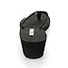 ONEHOO W823 Women Platform Wedge No-Slip Thong Flip Flops High Heels Beach Dressy Sandals (US5/EU36, Black)