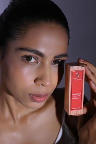 Image of Kumkumadi Rejuvenating and Restoring Face Serum with Saffron, Ayurvedic Lightweight Serum for Radiance, Hydration and Even-Looking Skin Tone, All Skin Types, Unisex, 15 ml