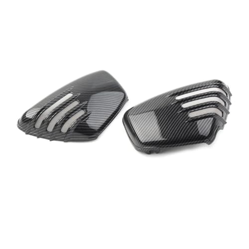 Winglet spoiler moto ABS carbone pour protéger batterie XV750 - 4